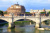 Ponte Sant'Angelo Ponte und das Schloss, Rom, Italien