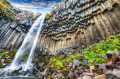 Svartifoss Wasserfall, Island
