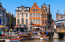 Historischer Teil von Gent, Belgien