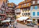 Altstadt von Colmar, Elsass, Frankreich