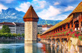Kapellbrücke, Luzern, Schweiz