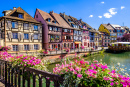 Berühmte Altstadt, Colmar, Frankreich