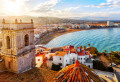Stadt und Burg von Peníscola, Valencia