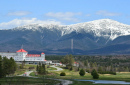 Mount Washington with Hotel in foreground