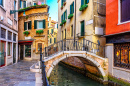 Gemütliches Stadtbild von Venedig