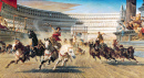 Ein römisches Wagenrennen