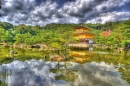 Goldener-Pavillon-Tempel, Kyoto, Japan