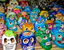 Mexikanische Totenkopf-Souvenirs