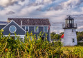 Leuchtturm im Hafen von Hyannis