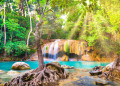 Erawan-Nationalpark, Kanchanaburi, Thailand