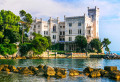 Elegantes Schloss Miramare, Triest, Italien