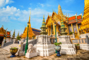 Wat Phra Kaew Tempel, Bangkok, Thailand