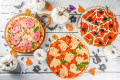 Halloween Lustige Pizzen