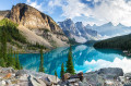 Moraine Lake, Rocky Mountains, Kanada