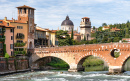Pietra-Brücke in Verona, Italien