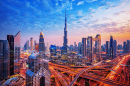 Dubai Skyline, Vereinigte Arabische Emirate