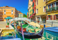 Canal Rio dei Frari in Venedig, Italien