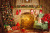 Weihnachtliches Interieur