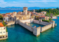 Luftaufnahme von Sirmione, Gardasee, Italien
