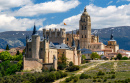Panorama von Segovia, Spanien