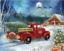 Christmas truck