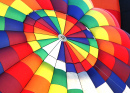 Heißluftballonmuster und -farben