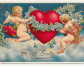 An meine Liebe Valentinstag Postkarte, 1913