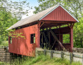 Die historische Red Erskine Covered Bridge