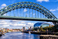 River Tyne im Nordosten Englands