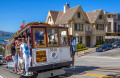 Cable Car auf der Hyde Street, San Francisco