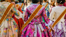 Falleras Women, Valencia, Spain