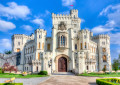 Schloss in Hluboká nad Vltavou, Tschechien