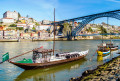 Skyline von Porto und Fluss Douro, Portugal
