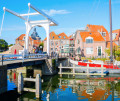 Klappbrücke in Enkhuizen, Niederlande