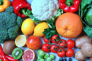 Gemüse und Obst reich an Vitamin C