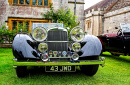 Oldtimer-Sportwagen, Puddletown, Dorset, Großbritannien