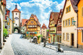 Rothenburg ob der Tauber, Bayern, Deutschland