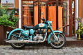 Motorrad Royal Enfield Classic 500, Kiew, Ukraine