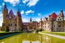 Schönes Schloss in Moszna, Schlesien, Polen