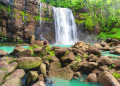 Cascade Wasserfall im tropischen Regenwald