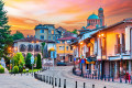 Altstadt von Tsarevets in Veliko Tarnovo, Bulgarien