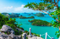 Landschaft von Mu Koh Ang Thong, Samui, Thailand