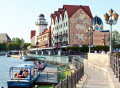 Uferpromenade von Kaliningrad, Russland