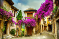 Malerische Altstadt in der Provence, Frankreich