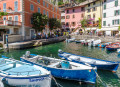 Zentrum von Limone sul Garda, Italien