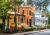 Historische Ansichten der Whitaker Street, Savannah, USA