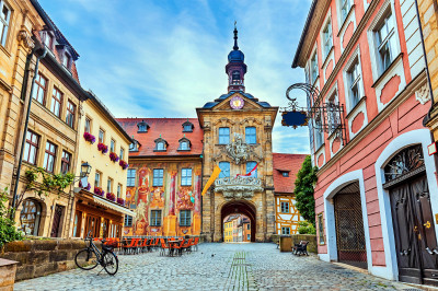 Rathaus der Stadt Bamberg, Deutschland