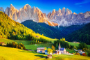 Dolomitenlandschaft, Südtirol, Italienische Alpen