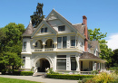 Bauernhaus aus dem 19. Jahrhundert, Patterson Ranch CA, USA