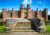 Der Eingang zum Herstmonceux Castle, England